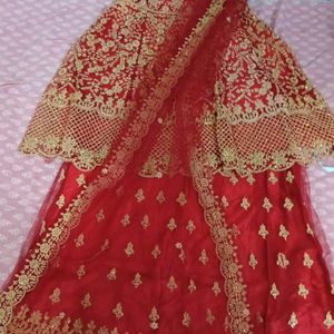 Beautiful Red Lehenga For Girls And Brides