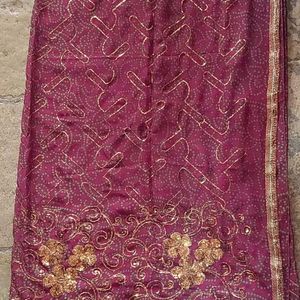 Heavy Ethnic Bandhani Saree