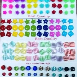 combo pack of 72 Pair earrings