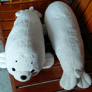 Combo Of Jumbo Seal 🦭 🦭 🦭 Pillow Plushies Doll