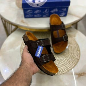 Leather Articles Slipper