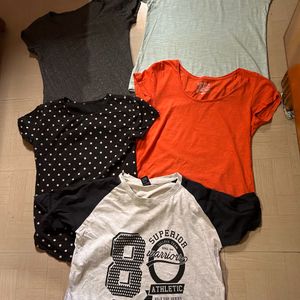 Combo Offer 5 Tshirts