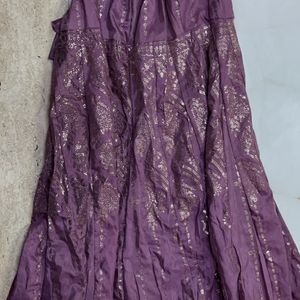 Lavander Long Skirt