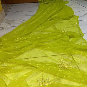 Special Green Saree