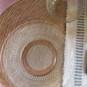 Glass Dinner Plates