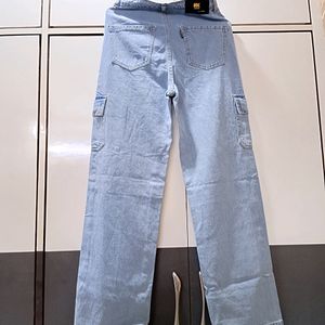 252. Baggy Cargo Jeans for Women