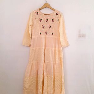 Peach Casual Dress (Women's)