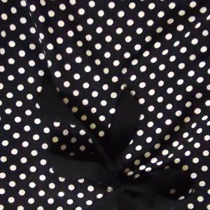 Price Drop Black Polka Dots Top