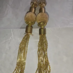 Beautiful Golden Latkan For Lehangas / Kurtis