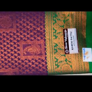 A New Brand Copper Silk Saree