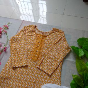 Chikankari Kurti Plazo Set