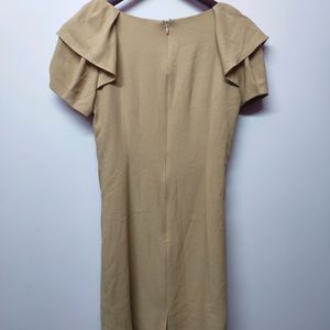 Korean Biege Dress | Size 32