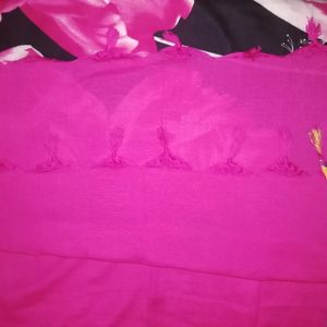 Cotton Dupatta (pink, Sky)