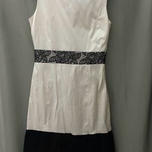 Black And White Lace Dress