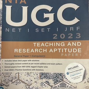 NTA UGC NET Book Paper 1