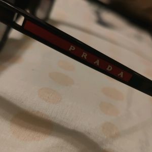 Prada Linea Rossa Polarized Avaiators Sunglasses