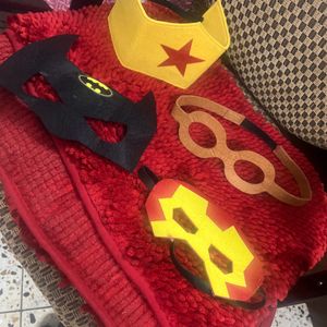 Super Heroes Eye masks And Superman Band