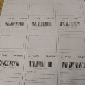 20 Shipping labels