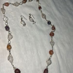 Necklace With Earrings