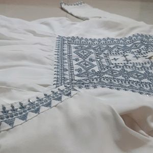 White Short Kurti For Women