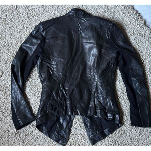 Sheepskin Leather Blazer