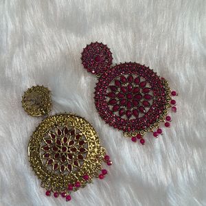 Purple Earrings