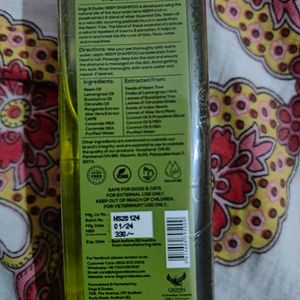 Unused Neem Dog Shampoo