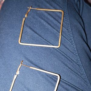 Beautiful Long Hoops Type Earrings