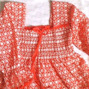 Chikankari top