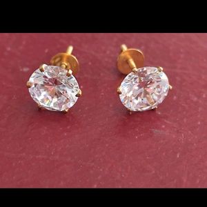 18 K Pure Gold Earrings