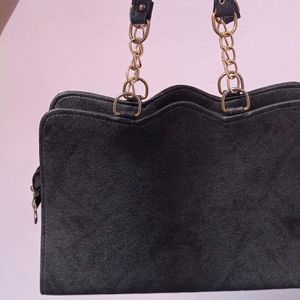 Stylish Zara Grey Handbag