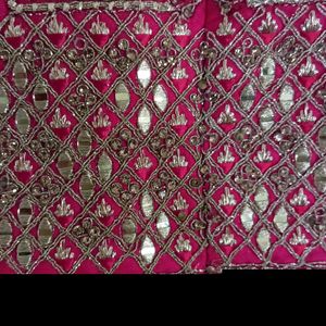 Machine Embroidery Lehenga Choli (Women)