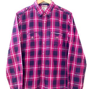 Allensolly Checkered Casual Shirt (Men's)