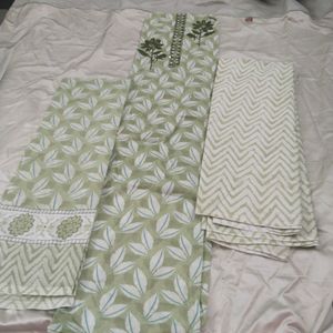 Un Stitched Jaipuri Cotton Dress Material