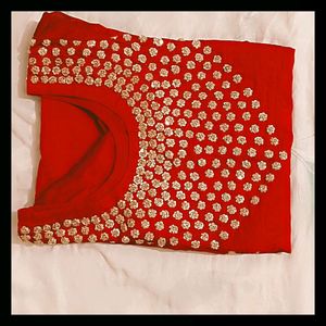 Red Kandana Kurta Design