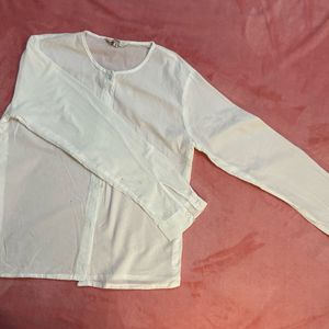 Redtag White Formal/ Semi Formal Shirt