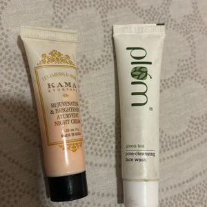 Night Cream And Face wash Combo