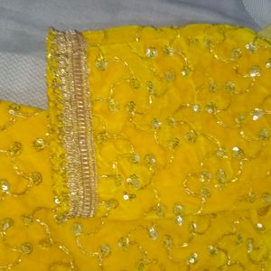 Embroidery Velvet Kurta Fancy With Dupatta