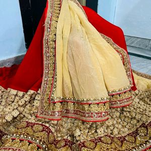 HEAVY LEHENGA SAREE