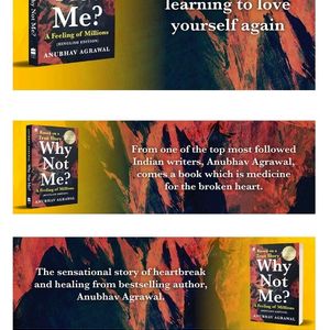 Why Not Me? Is The Book By Anubhav Agarwal Himself