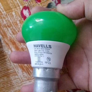 Havells green LED bulb