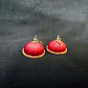 Silk Thread Earring