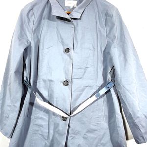 Pastel Blue Overcoat (Women)