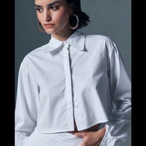 H&M Cropped Shirt