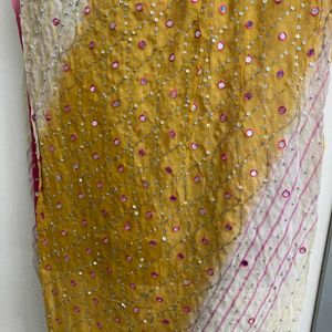 Saree Very Good Condition And Heavy Work