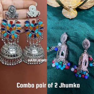 Festive Combo Of 2 Jhumka