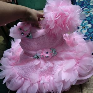 Baby Party Wear Frock