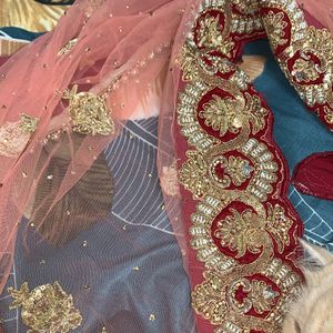 Red Designer Bridal Lehenga