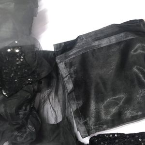 Black Choli Skirt