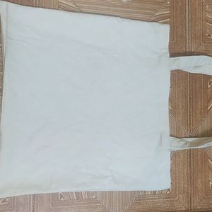 2Off White Color Tote Bag